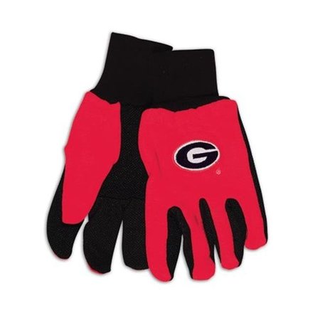 MCARTHUR TOWELS & SPORTS Georgia Bulldogs Two Tone Gloves - Adult - New Logo 9960693966